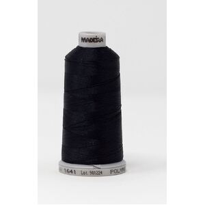 #1641 OBSIDIAN 1000m Madeira Polyneon 40 Embroidery Thread