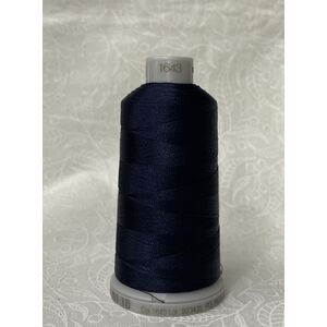 #1643 NAVY 1000m Madeira Polyneon 40 Embroidery Thread