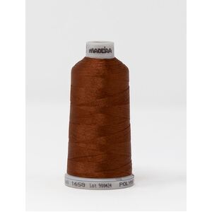 #1658 MOCHA 1000m Madeira Polyneon 40 Embroidery Thread