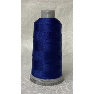 #1676 HANUKKUH BLUE 1000m Madeira Polyneon 40 Embroidery Thread