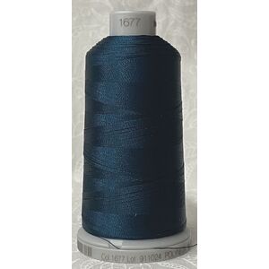 #1677 MALLARD TEAL 1000m Madeira Polyneon 40 Embroidery Thread