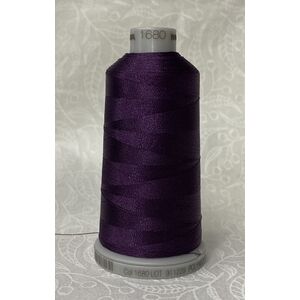 #1680 PURPLE HEART 1000m Madeira Polyneon 40 Embroidery Thread