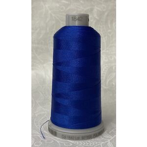 #1842 TRUE BLUE 1000m Madeira Polyneon 40 Embroidery Thread