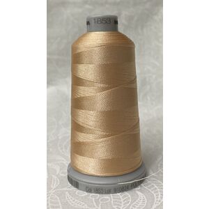 #1853 LIGHT APRICOT 1000m Madeira Polyneon 40 Embroidery Thread