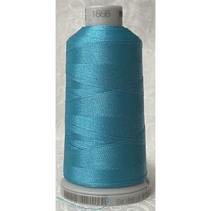 #1888 DEEP SKY BLUE 1000m Madeira Polyneon 40 Embroidery Thread