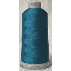 #1890 MIDNIGHT GREEN 1000m Madeira Polyneon 40 Embroidery Thread