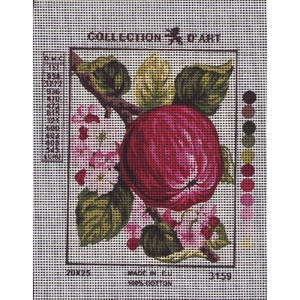 APPLE BLOSSOM Tapestry Design Printed On Canvas #3159