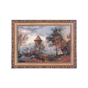Classic View, Counted Cross Stitch Kit, 38cm x 26cm on 10ct Evenweave Fabric