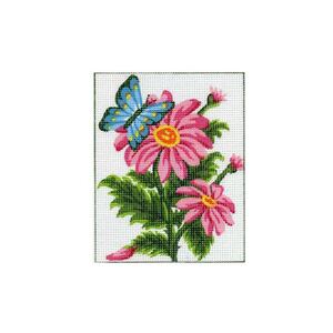 Asther Flowers Tapestry Design Printed On Canvas #S1418.17