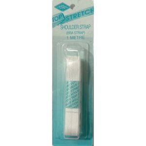 Top Stretch Shoulder Strap Elastic 12mm x 1m, Bra-Strap Elastic