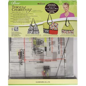 Clover Trace N Create Bag Templates 9576, Nancy&#39;s Hobo Tote Collection