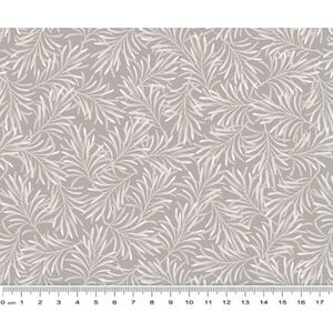 Boughs of Beauty Smoke Grey Quilt Backing Fabric, 275cm wide, 100% Cotton PER METER