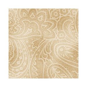 Radiant Paisley Wheat, 112cm Wide Cotton Fabric