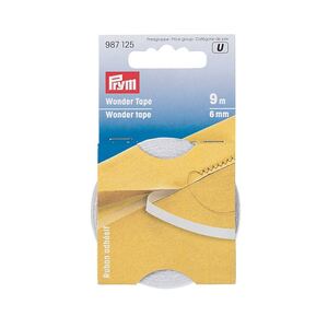 Prym Wonder Tape, Transparent, Double-Sided Adhesive, 6mm x 9m