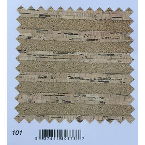 Natural CORK Fabric, 50% Cork, Colour 101 Natural, 63.5cm Wide Per 1/2 Metre