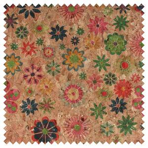 CORK Fabric, 18&quot; x 15&quot; Prepack, For Bags, Purses, Natural Groovy #1004