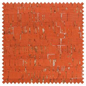 CORK Fabric, 50% Cork, 48% TC, 2% Glue, 18&quot; x 15&quot;, Red-Silver Prepack