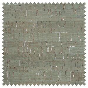 CORK Fabric, 18&quot; x 15&quot; Prepack, For Bags, Purses, Green - Silver