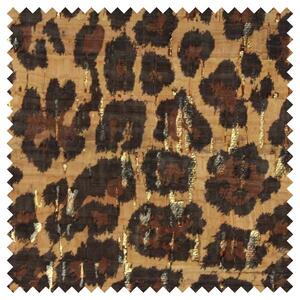 CORK Fabric, 18&quot; x 15&quot; Prepack, For Bags, Purses, 1015 Leopard