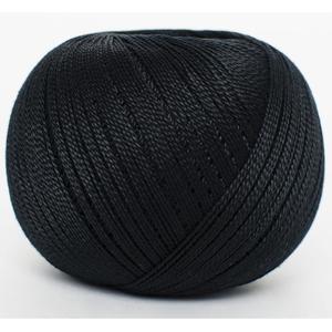 DMC PETRA Thread Size 3 #5310 BLACK Crochet &amp; Knitting Cotton 100g Ball