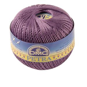 DMC PETRA Thread Size 3 #53837 PURPLE Crochet &amp; Knitting Cotton 100g Ball