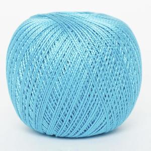 DMC PETRA Thread Size 3 #53845 BRIGHT TURQUOISE Crochet & Knitting Cotton 100g Ball