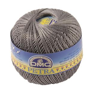 DMC PETRA Thread Size 3 #5414 DARK STEEL GREY Crochet &amp; Knitting Cotton 100g Bal