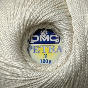 DMC PETRA Thread Size 3 #54460 Crochet &amp; Knitting Cotton 100g Ball