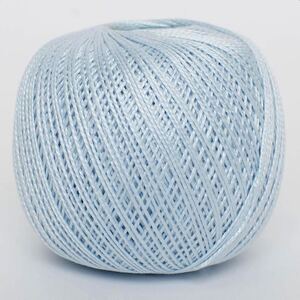 DMC PETRA Thread Size 3 #54463 BABY BLUE Crochet &amp; Knitting Cotton 100g Ball