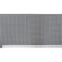 Cotton Fabric Per Metre, 110cm Wide, 9961.99 BLACK / WHITE