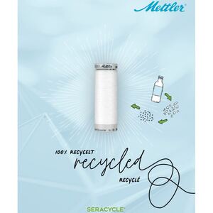 Mettler Seracycle 200m 100% Recycled Polyester Thread