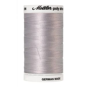 Mettler Poly Sheen #0150 MYSTIK GREY 800m Trilobal Polyester Thread