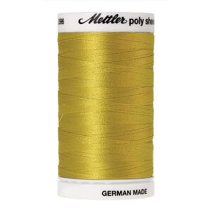 Mettler Poly Sheen #0221 LIGHT BRASS 800m Trilobal Polyester Thread