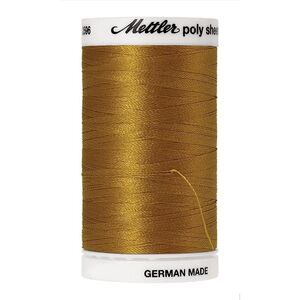 Mettler Poly Sheen #0542 OCHRE 800m Trilobal Polyester Thread