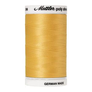 Mettler Poly Sheen #0630 BUTTERCUP 800m Trilobal Polyester Thread
