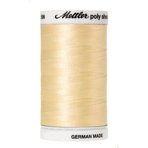 Mettler Poly Sheen #0660 VANILLA 800m Trilobal Polyester Thread