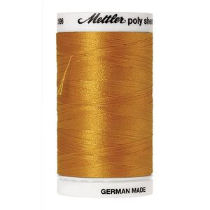 Mettler Poly Sheen #0704 GOLD 800m Trilobal Polyester Thread