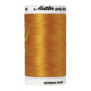 Mettler Poly Sheen #0704 GOLD 800m Trilobal Polyester Thread