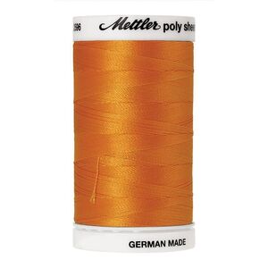 Mettler Poly Sheen #0800 GOLDENROD 800m Trilobal Polyester Thread