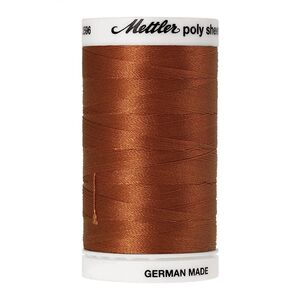 Mettler Poly Sheen #0932 NUTMEG 800m Trilobal Polyester Thread