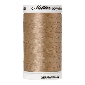 Mettler Poly Sheen #1172 IVORY 800m Trilobal Polyester Thread