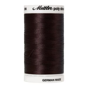 Mettler Poly Sheen #1366 MAHOGANY 800m Trilobal Polyester Thread