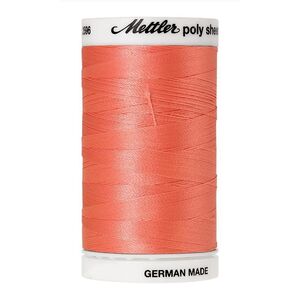 Mettler Poly Sheen #1532 CORAL 800m Trilobal Polyester Thread