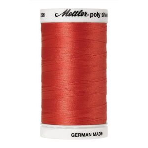 Mettler Poly Sheen #1600 SPANISH TILE 800m Trilobal Polyester Thread