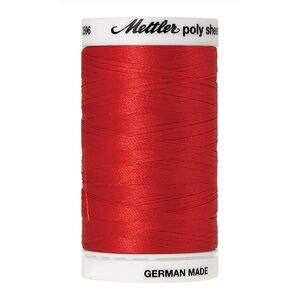 Mettler Poly Sheen #1703 POPPY 800m Trilobal Polyester Thread