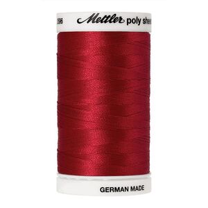 Mettler Poly Sheen #1902 POINSETTIA 800m Trilobal Polyester Thread