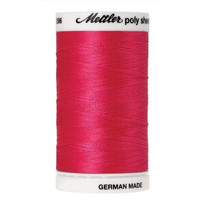 Mettler Poly Sheen #1950 TROPICAL PINK 800m Trilobal Polyester Thread