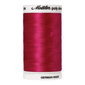 Mettler Poly Sheen #2320 RASPBERRY 800m Trilobal Polyester Thread