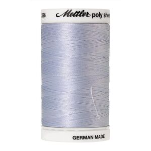Mettler Poly Sheen #3650 ICE CAP BLUE 800m Trilobal Polyester Thread