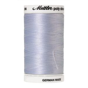 Mettler Poly Sheen #3650 ICE CAP BLUE 800m Trilobal Polyester Thread